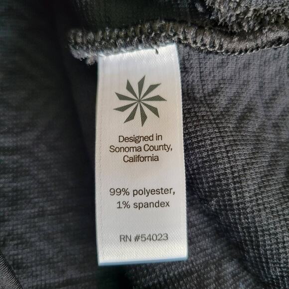 Athleta Jacquard Elevation Sweatshirt Pullover Black Funnel Neck Women Small - Picture 11 of 12